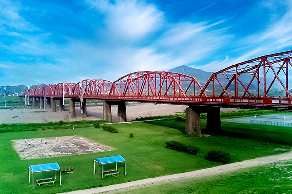 四万十川橋（赤鉄橋）